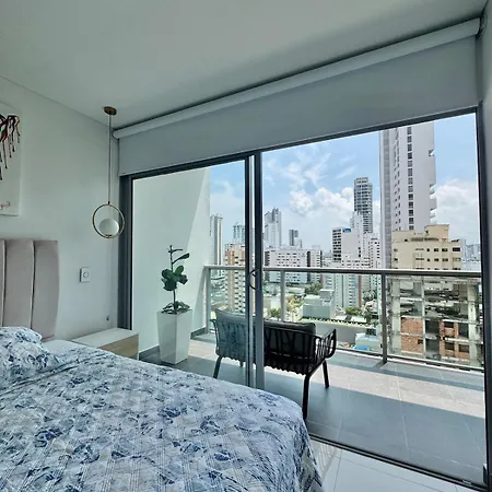Apartamento In Bocagrande With A Beautiful View